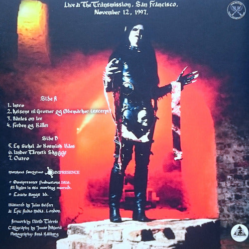 COTBW: Transmissions From The Western Walls Of Time CD