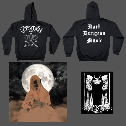 DDM Axes Hoodie/Blood And Thunder MINI LP bundle + FREE KEISER MONKS PATCH