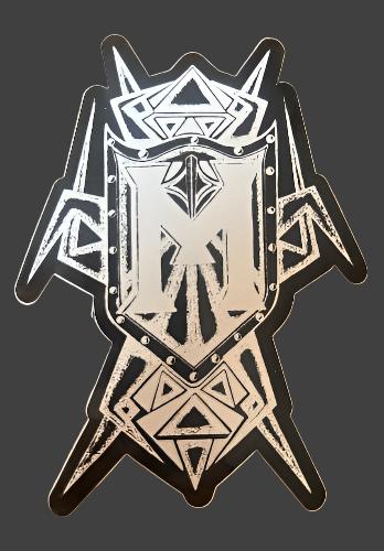 Die-Cut M-Symbol Sticker