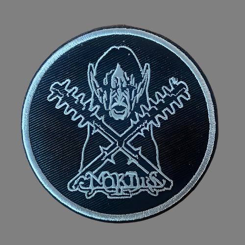 Crossed Clubs 3" Patch