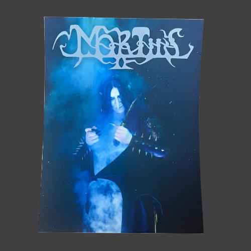 Mortiis In Fog With Knife Sticker
