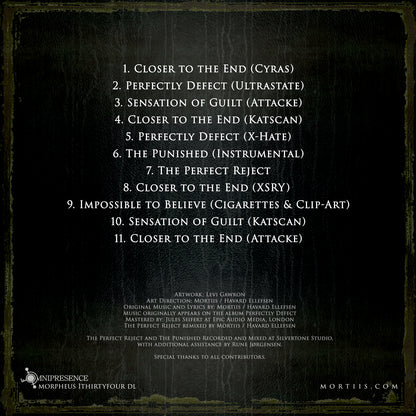 The Perfect Reject Limited Edition Digipak CD