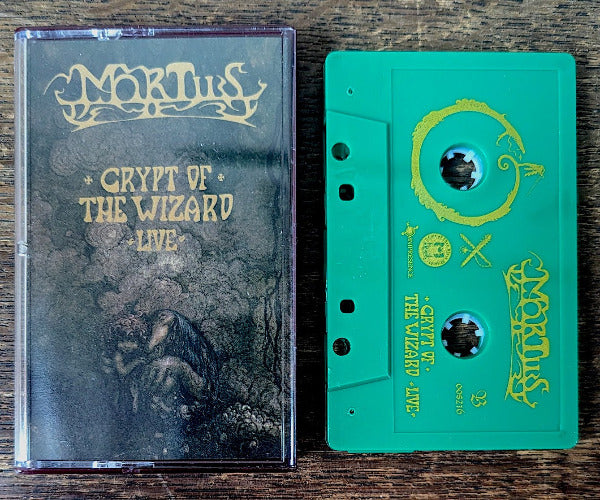Crypt Of The Wizard (Live) Limited Edition Cassette Green Shell