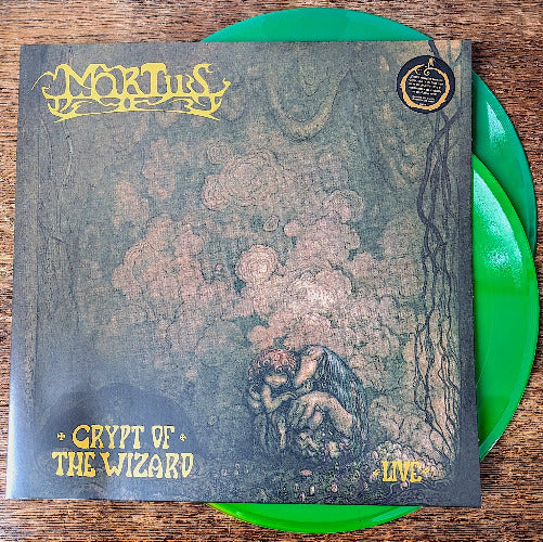 Crypt Of The Wizard (Live) Double Gatefold LP GREEN/YELLOW vinyl