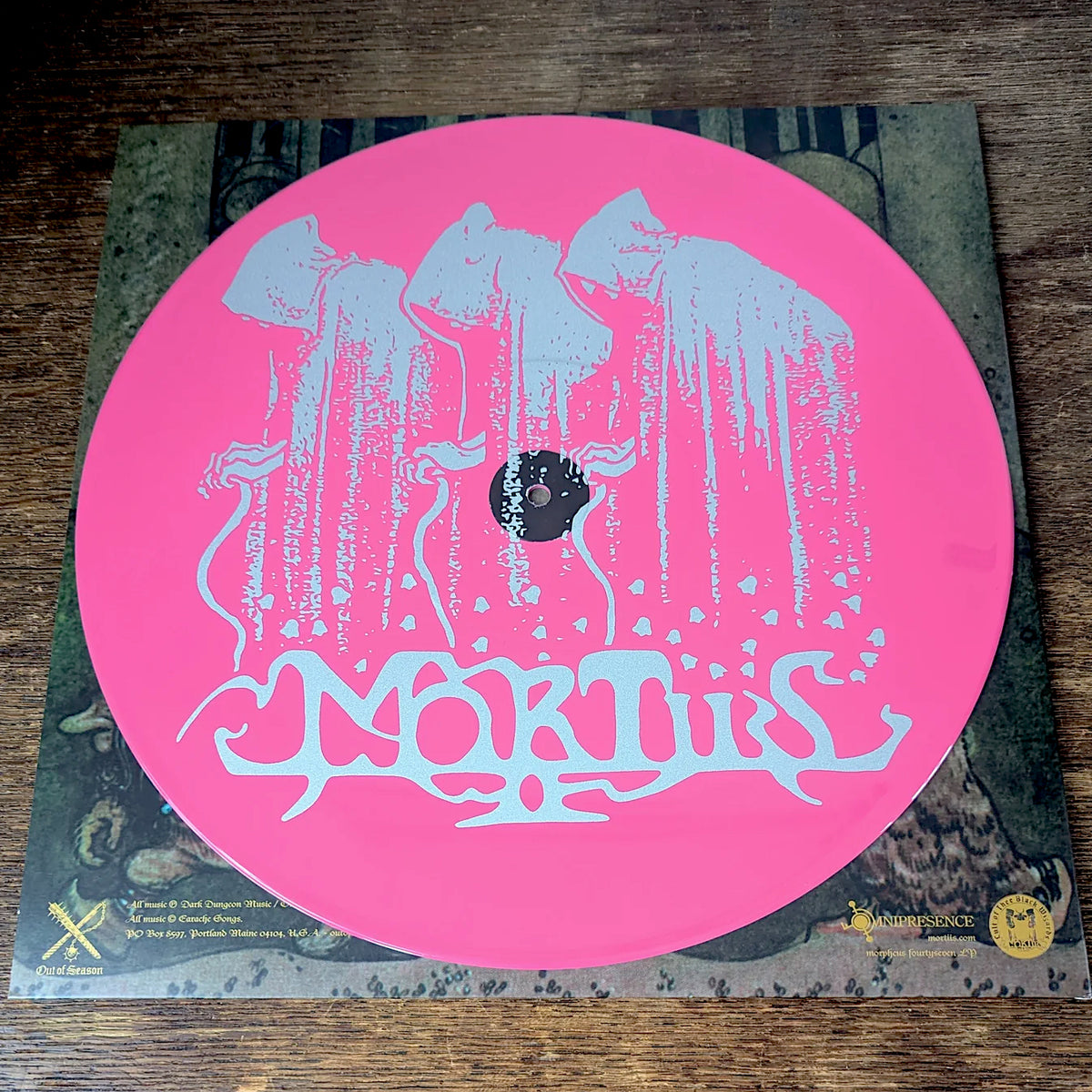 Crypt Of The Wizard (Live) Double Gatefold LP HOT PINK - Limited Edition 100 Copies
