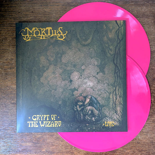 Crypt Of The Wizard (Live) Double Gatefold LP HOT PINK - Limited Edition 100 Copies