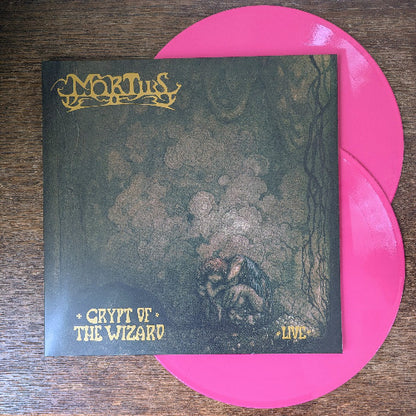 Crypt Of The Wizard (Live) Double Gatefold LP HOT PINK - Limited Edition 100 Copies