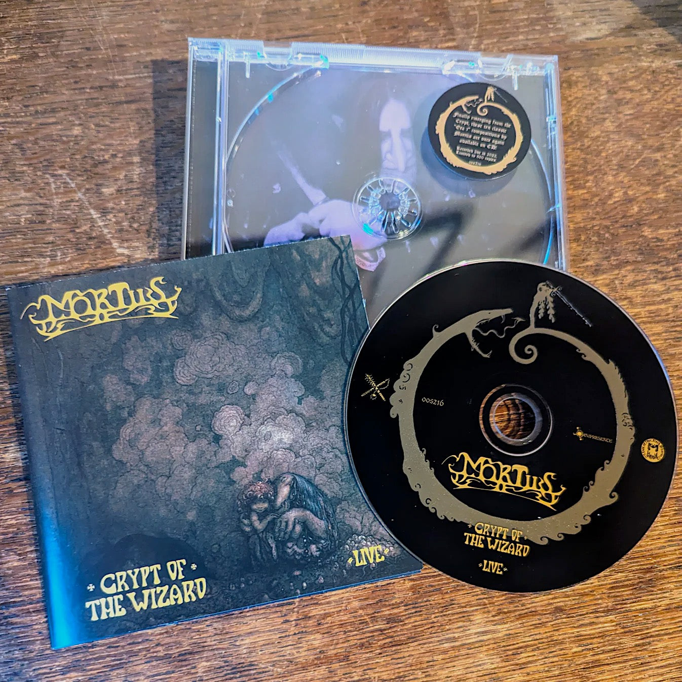 Crypt Of The Wizard "Live" CD