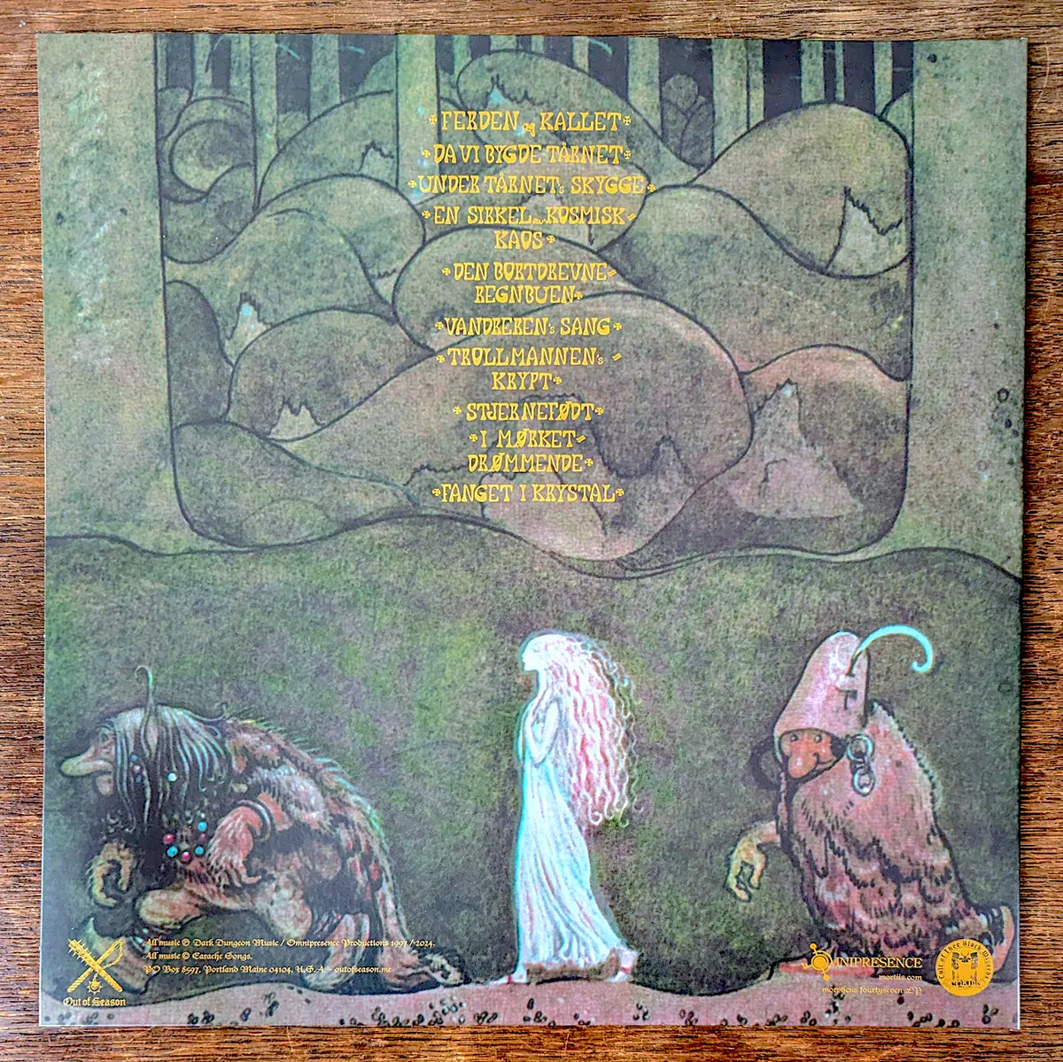Crypt Of The Wizard (Live) Double Gatefold LP HOT PINK - Limited Edition 100 Copies