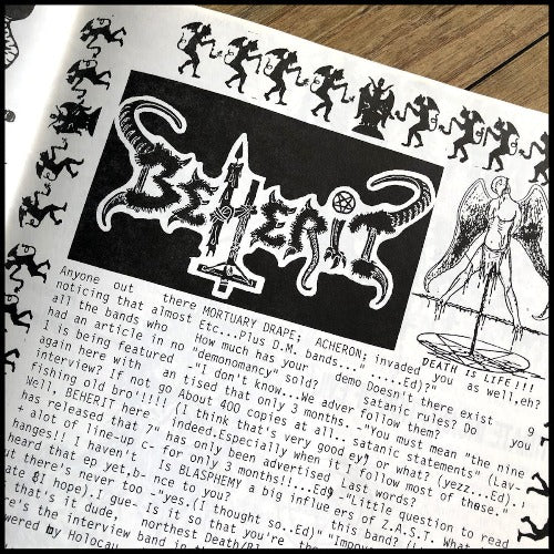 Z.A.S.T. ZINE ANTHOLOGY 1990-1992 (FANZINE BY MORTIIS)