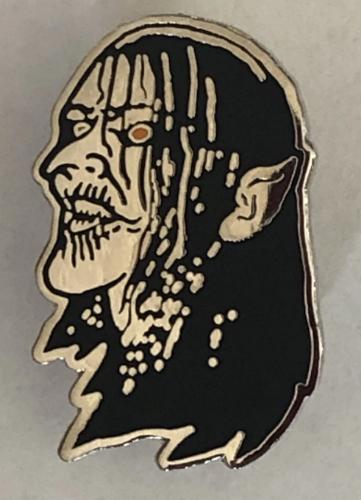 Vintage Face Metal Pin
